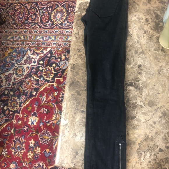 $228 RALPH LAUREN BLUE LABEL Black Skinny Jeans 25 - Picture 15 of 15